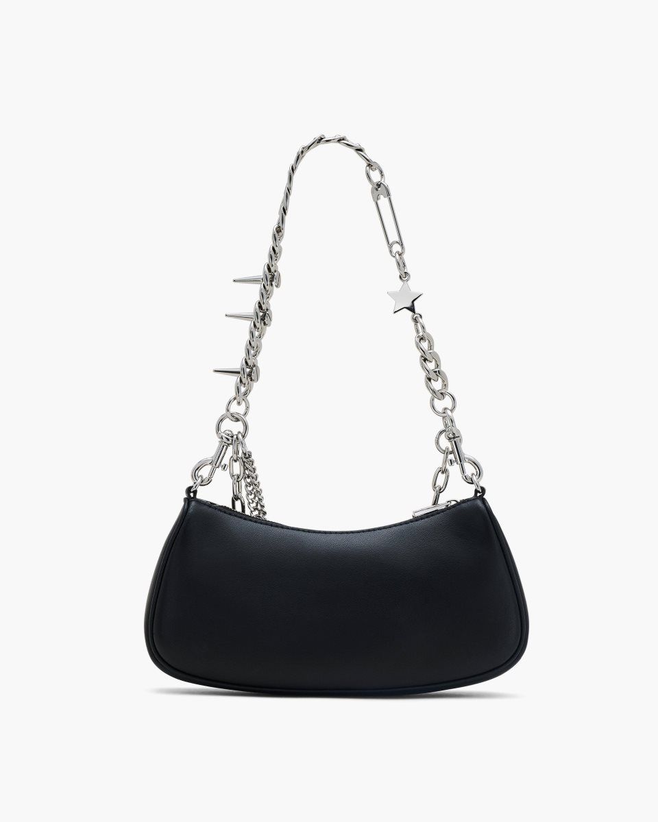 Marc Jacobs The Star Charm Shoulder Bag Black | SAKLGJ098