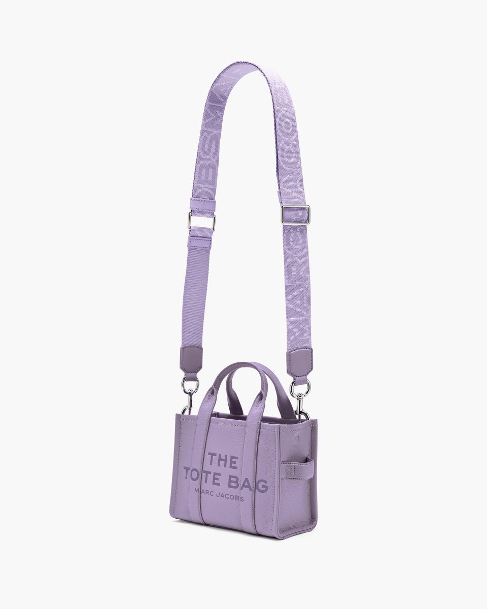 Marc Jacobs The Thin Outline Logo Webbing Strap Purple Multicolor | BYEMXO619