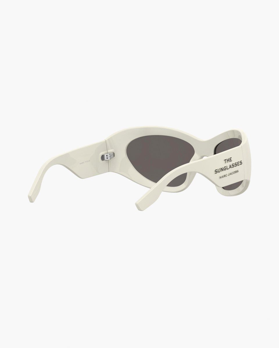 Marc Jacobs The Wrapped Sunglasses White | YHGUIT286