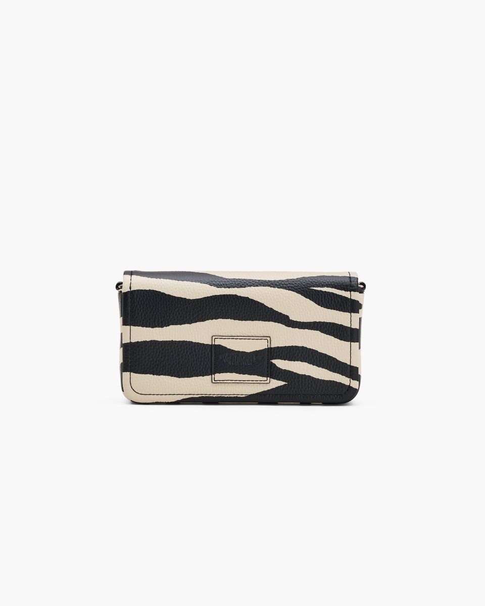 Marc Jacobs The Zebra Leather Chain Mini Bag Black / White | VFGAYM591